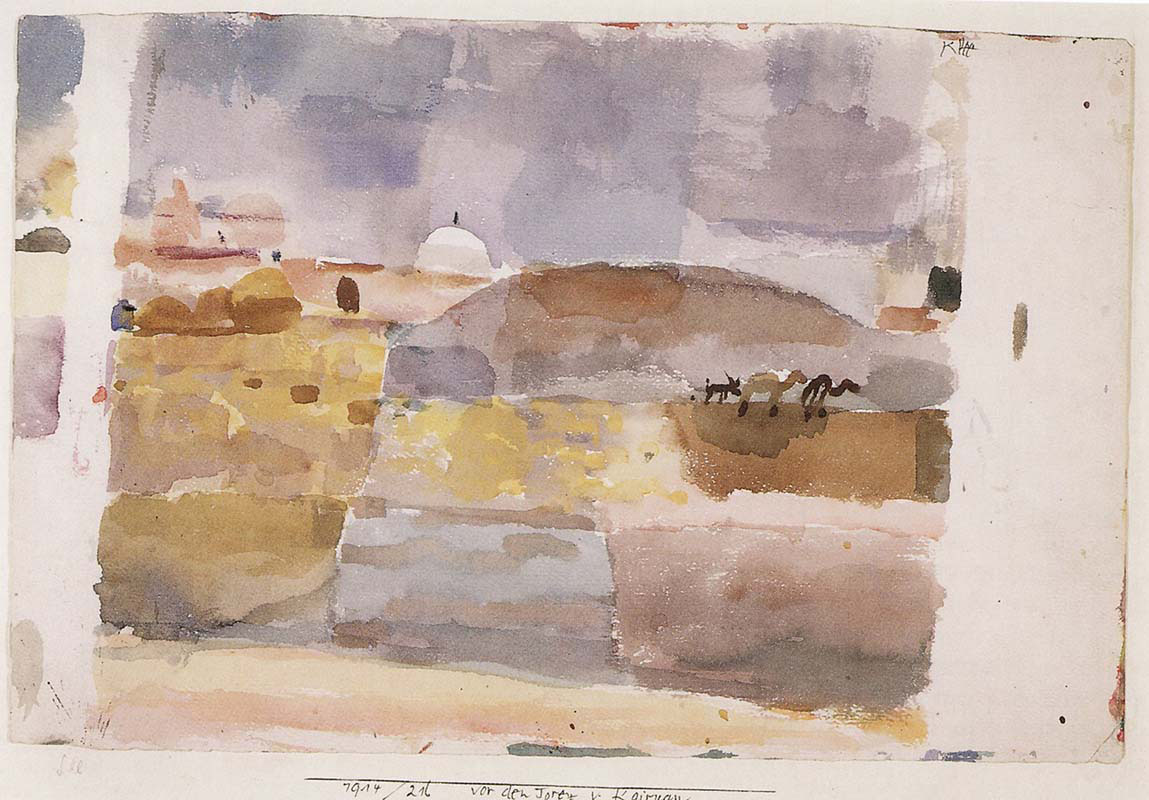 Before the gates of Kairouan